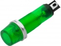 KONTROLKA Neonowa 9mm (zielona) 230V