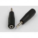 Adapter wtyk 3,5.(4-polowy) / gniazdo 3,5 stereo Vitalco