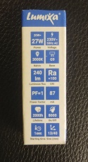 Żarówka halogenowa zwykła G9 20W (27W) 230V biała