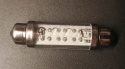 Żarówka LEDOWA 12V 10x42mm niebieska