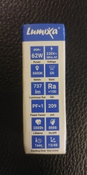 Żarówka halogenowa zwykła G9 48W (62W) 230V biała