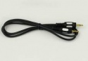 Kabel jack - jack 1,5m (3,5mm stereo) łezka 0,5m Vitalco 5606